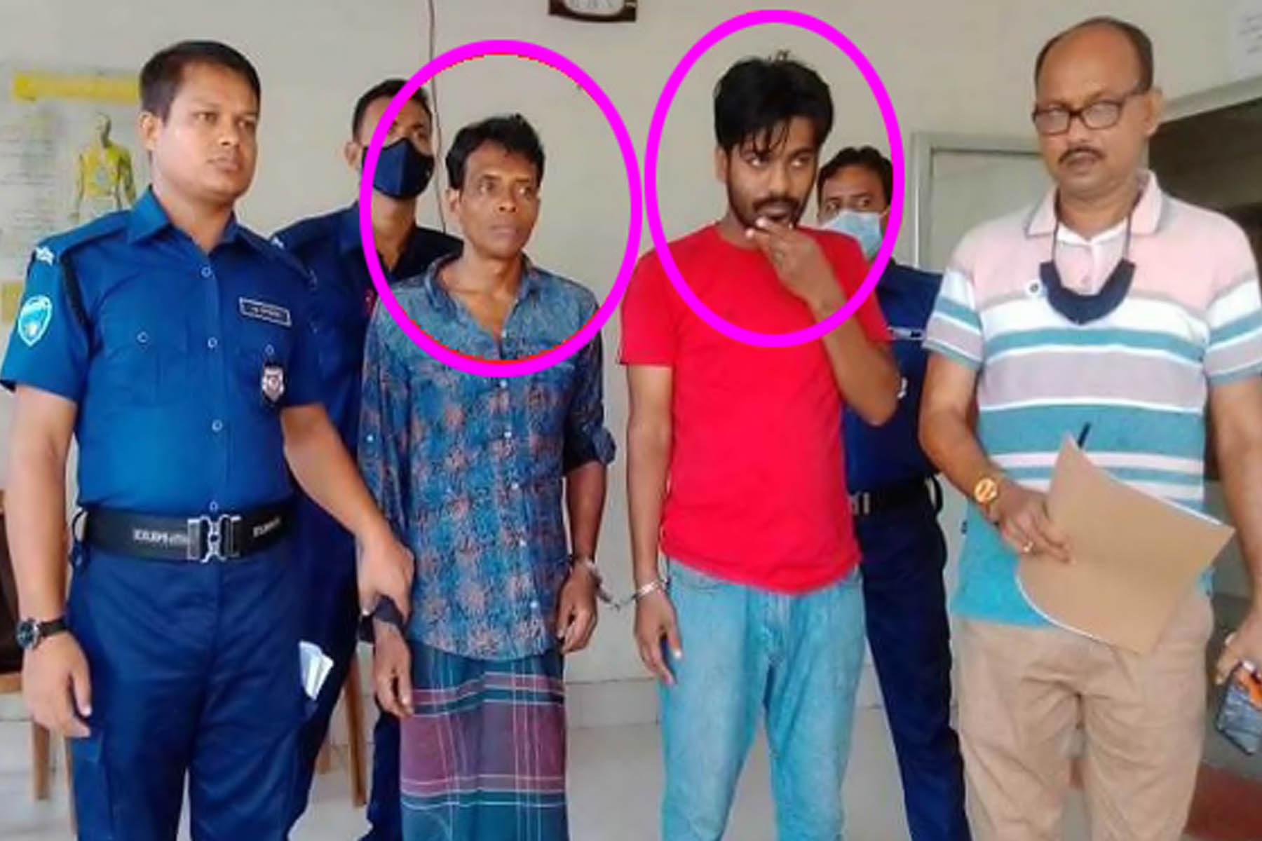 লক্ষ্মীপুরে রাতে ঘরে ডুকে প্রবাসীর স্ত্রীকে গণধর্ষণ, গ্রেপ্তার-০২
